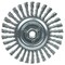 Weiler Roughneck Jr. 6" Cleaning Brush, .023" Steel Wire Fill, 5/8"-11 UNC 9386 - alternate 1